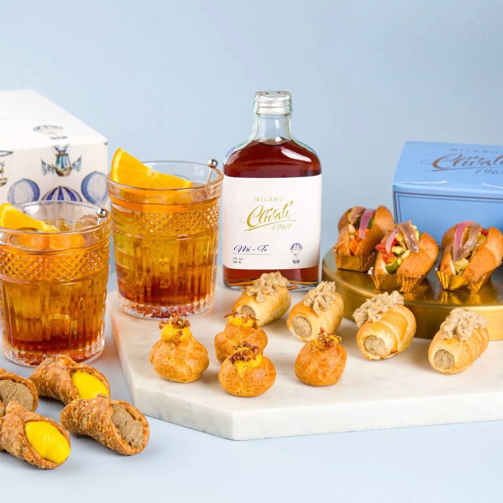 Aperitivo Romantico con Rosa Rossa (2 persone) - Clivati Milano - DELUXY