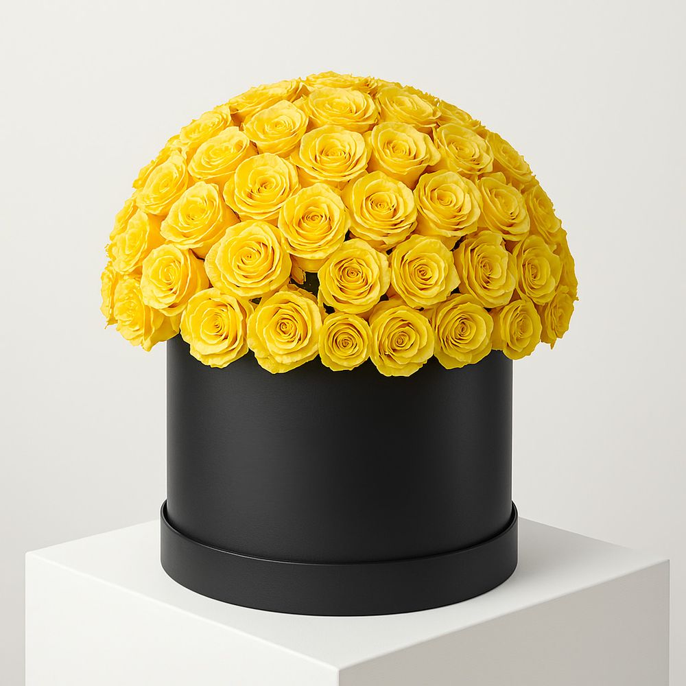 Cappelliera Rose Gialle - DELUXY