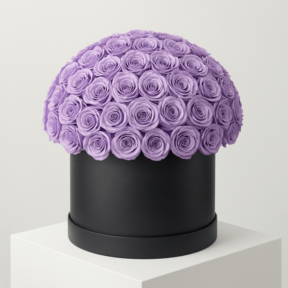 Cappelliera Rose Viola - DELUXY