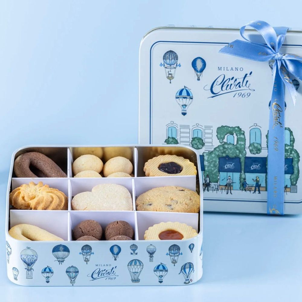 Confezione Latta Biscotti da Tè - DELUXY