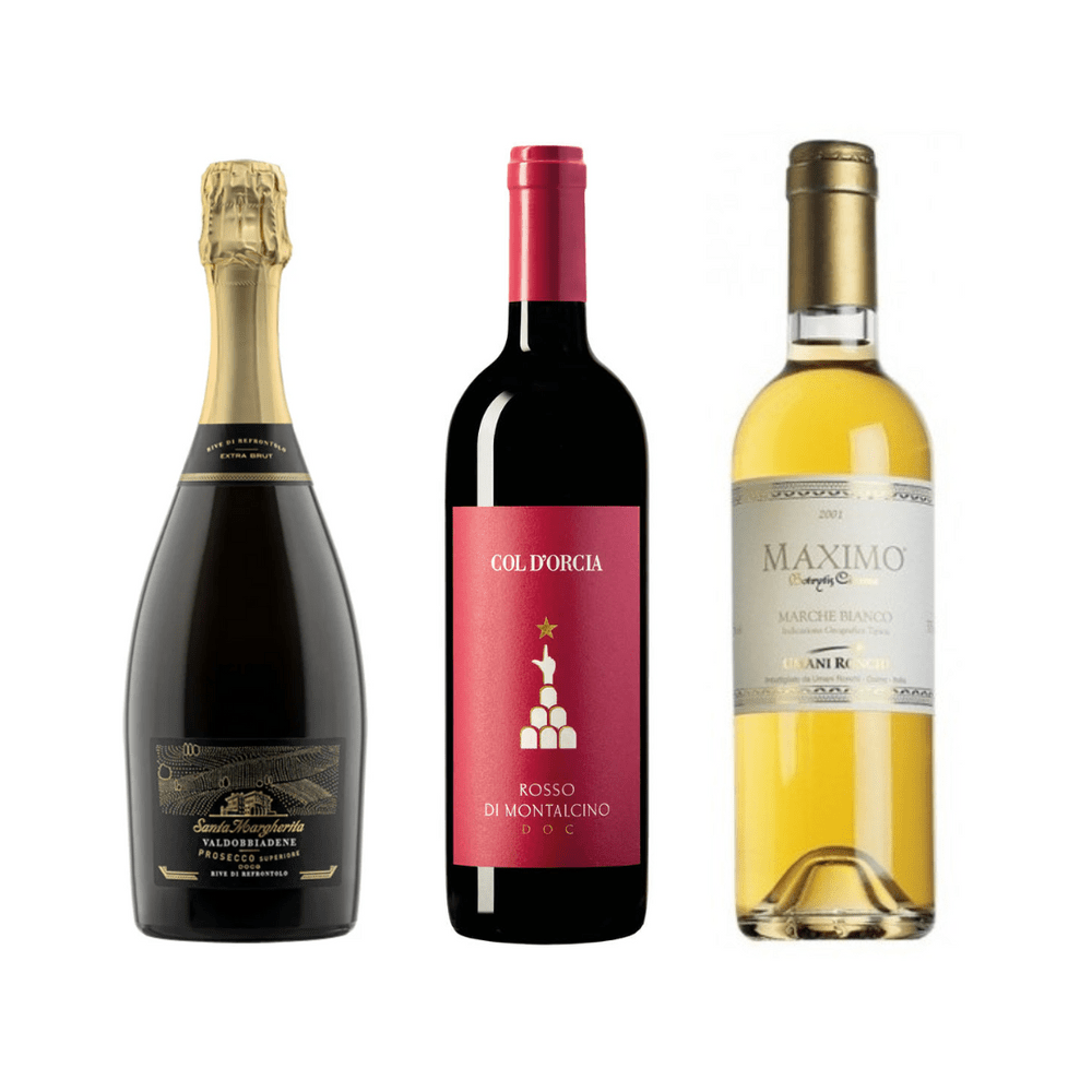 Degustazione a Tavola - Tris di Bottiglie - DELUXY