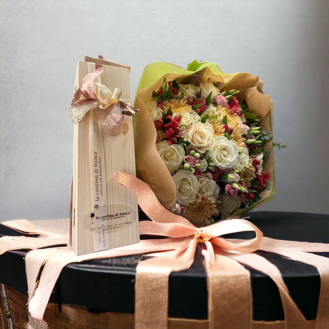 King Flower con Champagne - DELUXY