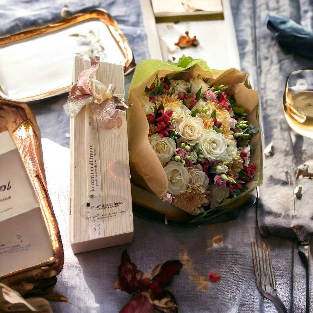 King Flower con Champagne - DELUXY