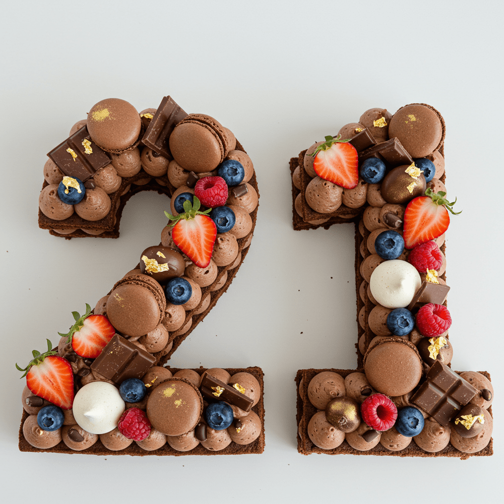 Numbers Cream Tart - DELUXY