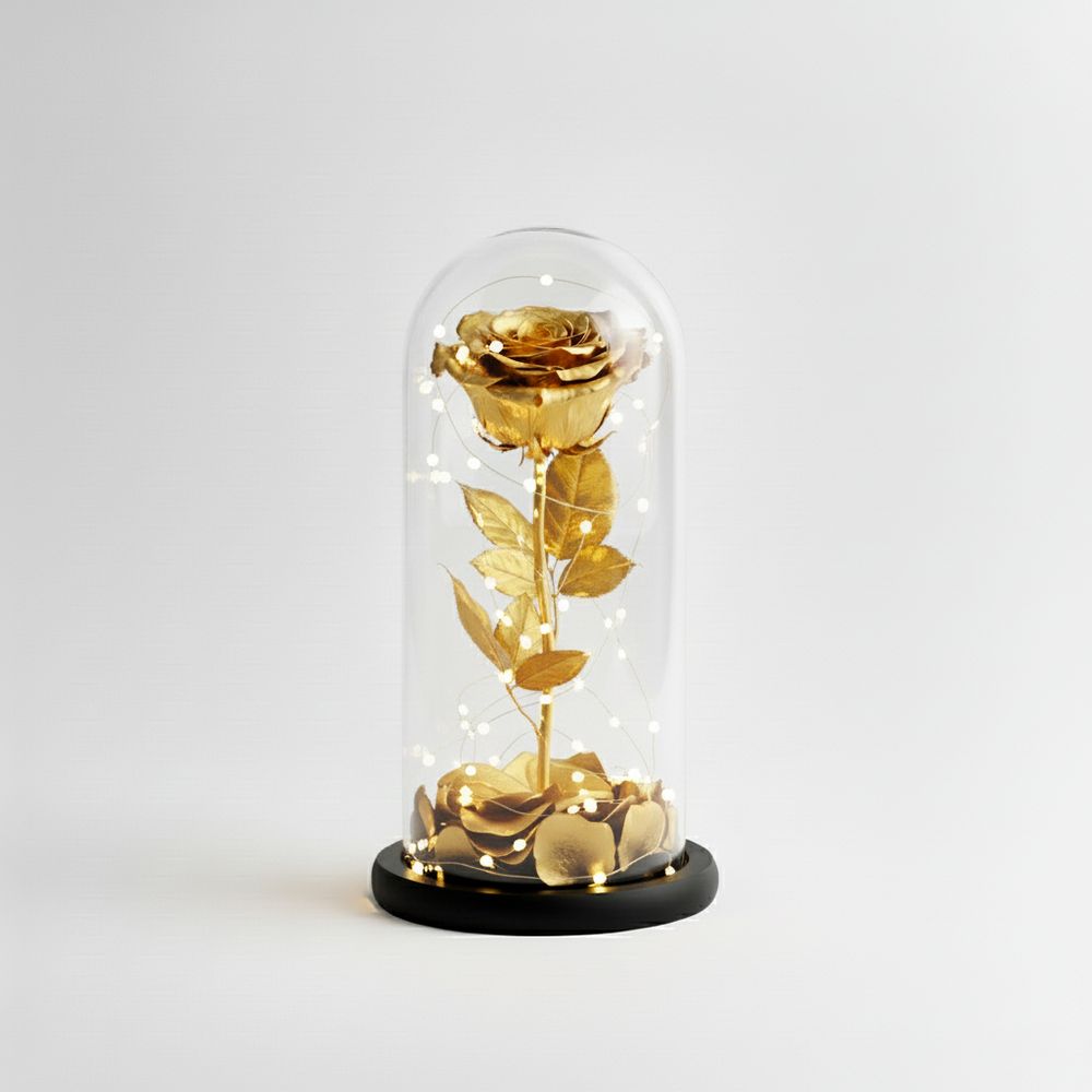 Rosa Eterna Oro - DELUXY