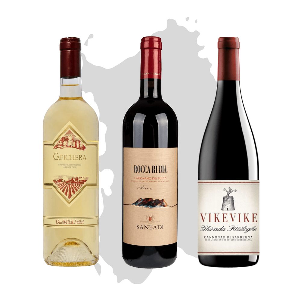 Sardegna - Tris di Vini - DELUXY