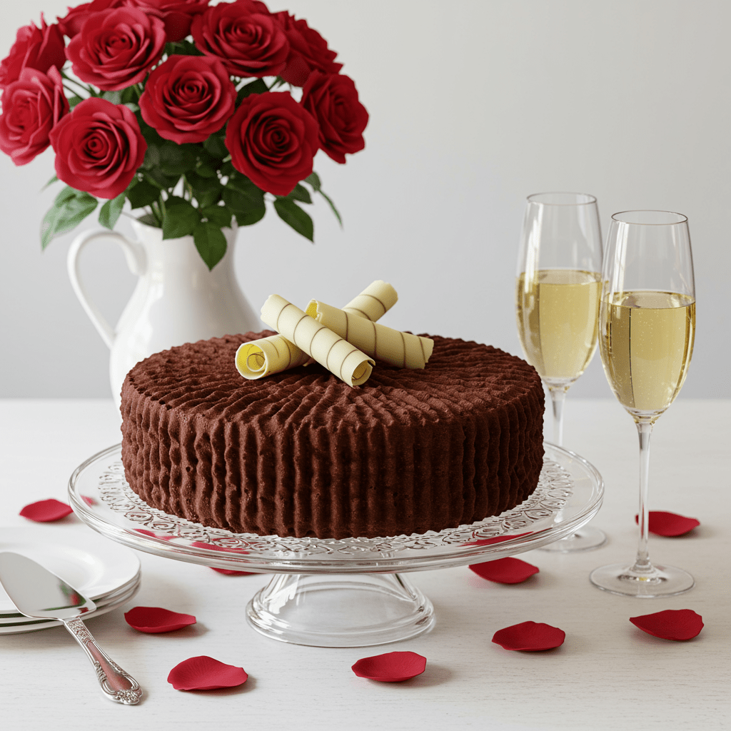 Set Torta Luxury (con Champagne e Fiori) - DELUXY