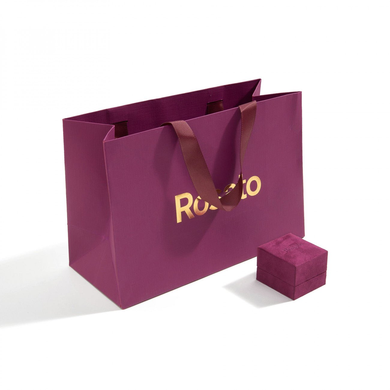 Anello Lucky in Oro e Diamanti Rosato - DELUXY