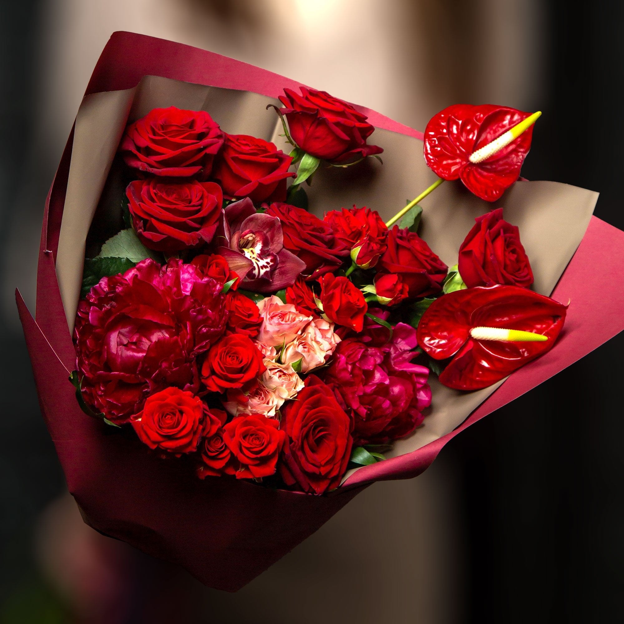 Bouquet Red Velvet - DELUXY