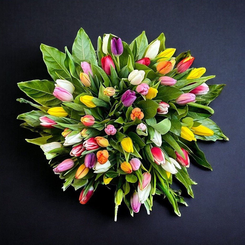 Bouquet Tulipani Colorati - DELUXY