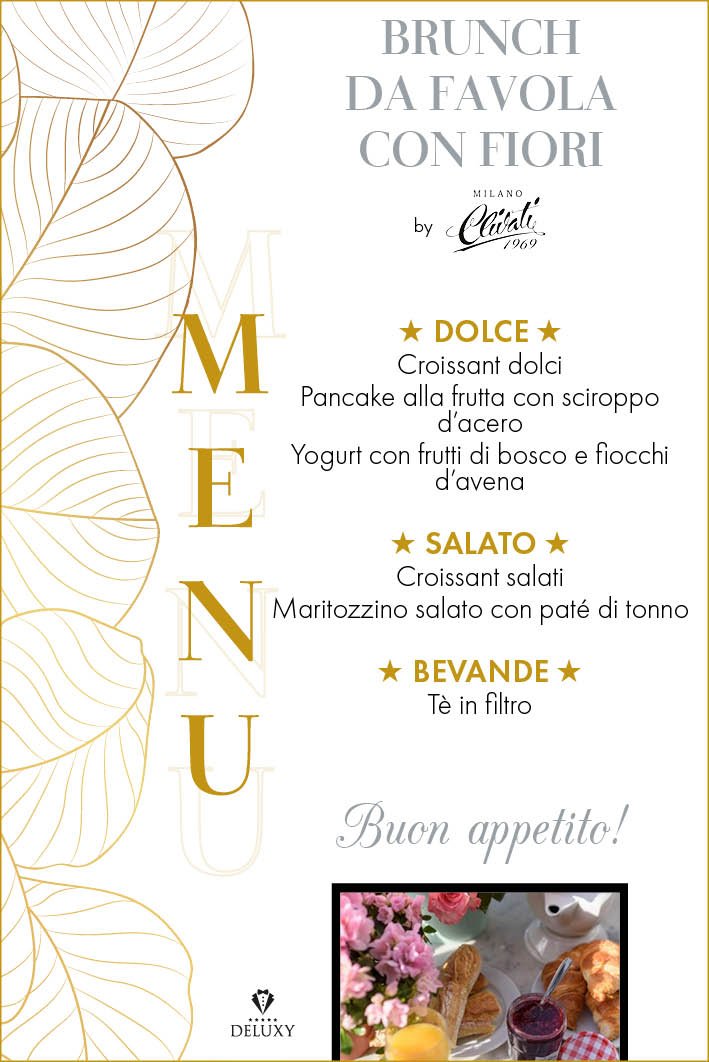 Brunch da Favola con Fiori (per famiglie) - DELUXY