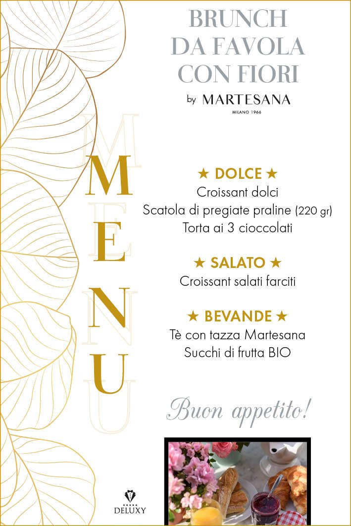 Brunch da Favola con Fiori (per famiglie) - DELUXY