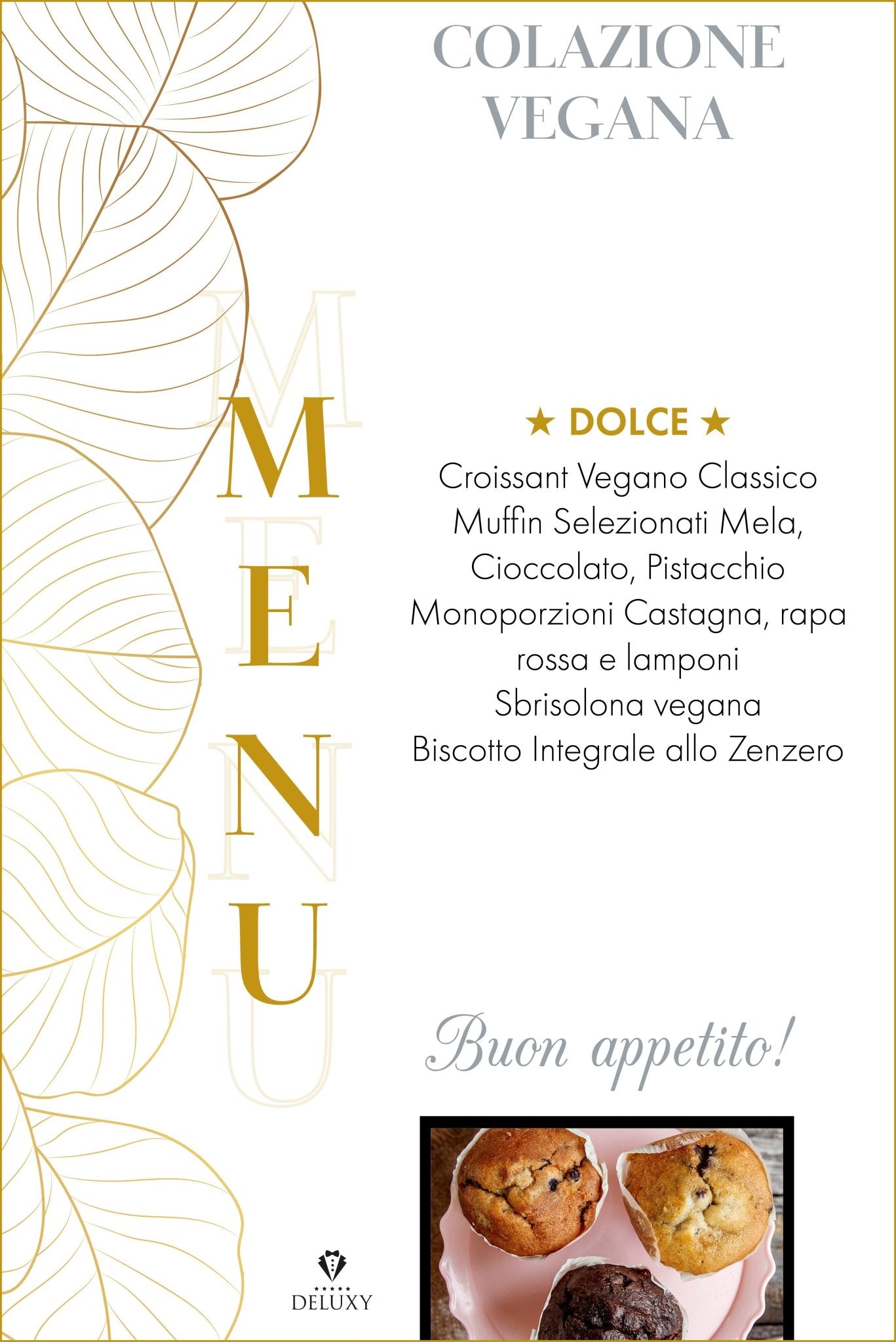 Colazione Vegana - (2/3 persone) - DELUXY