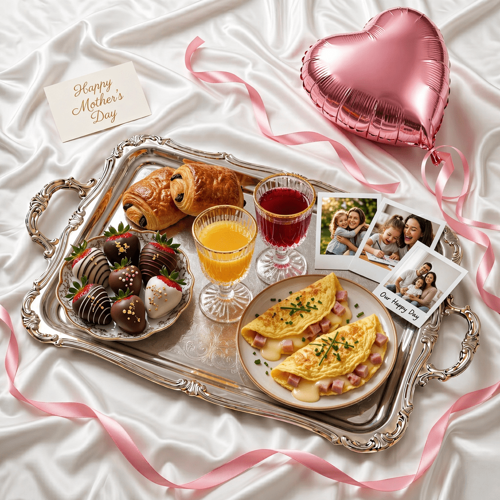 Colazione speciale per la Festa della Mamma: idee eleganti per sorprendere con stile - DELUXY