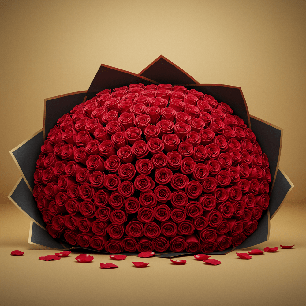 333 Rose Rosse Deluxy - DELUXY