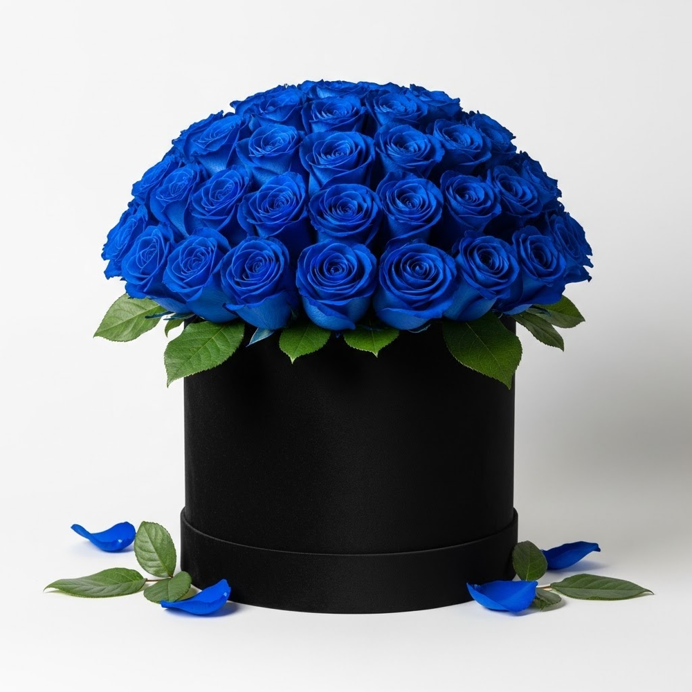 Cappelliera Rose Blu