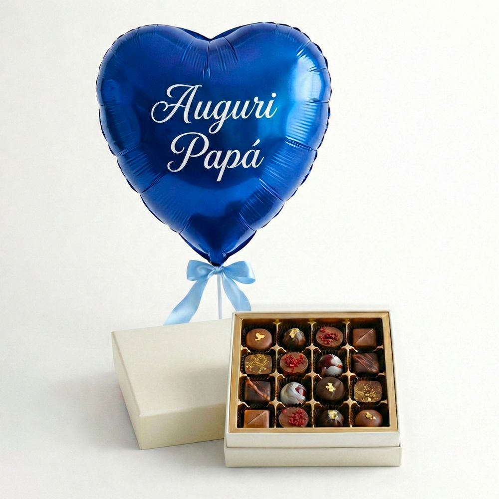 Festa del Papà - Palloncino e Praline d'Autore