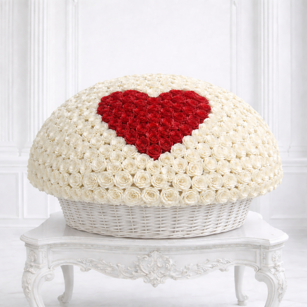 Heart Luxury Roses