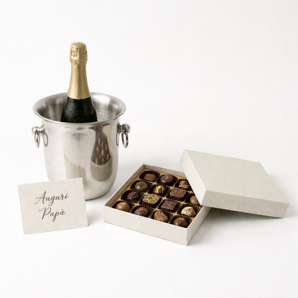 Set Festa del Papà con champagne e cioccolatini - DELUXY