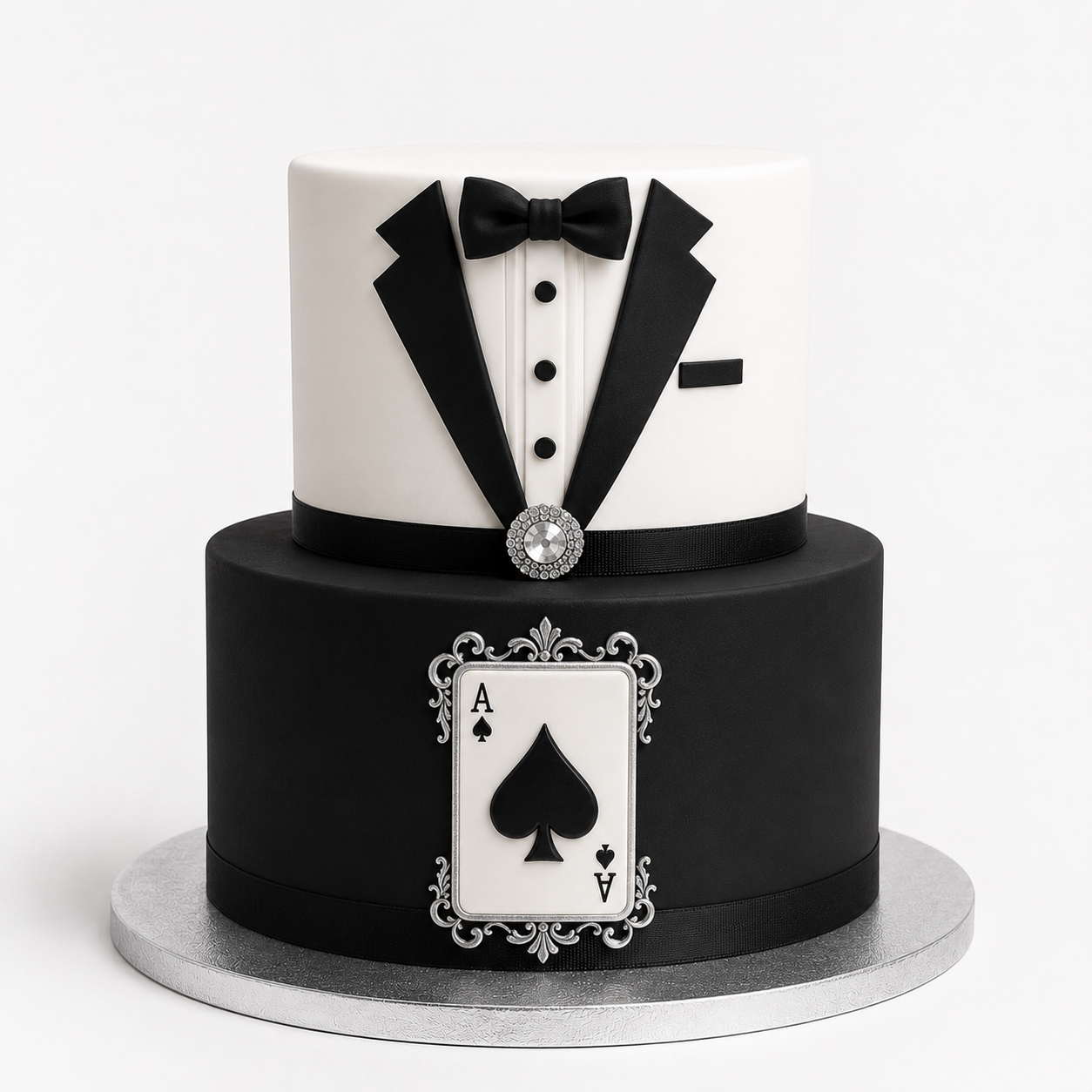 Set James Bond - Bouquet, Torta e Palloncini