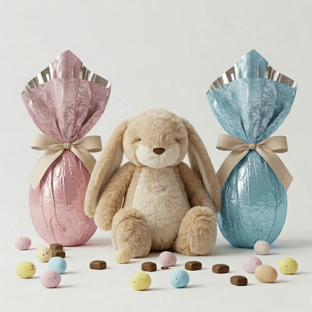 Abbracci di Cioccolato - Peluche e Uovo di Pasqua - DELUXY