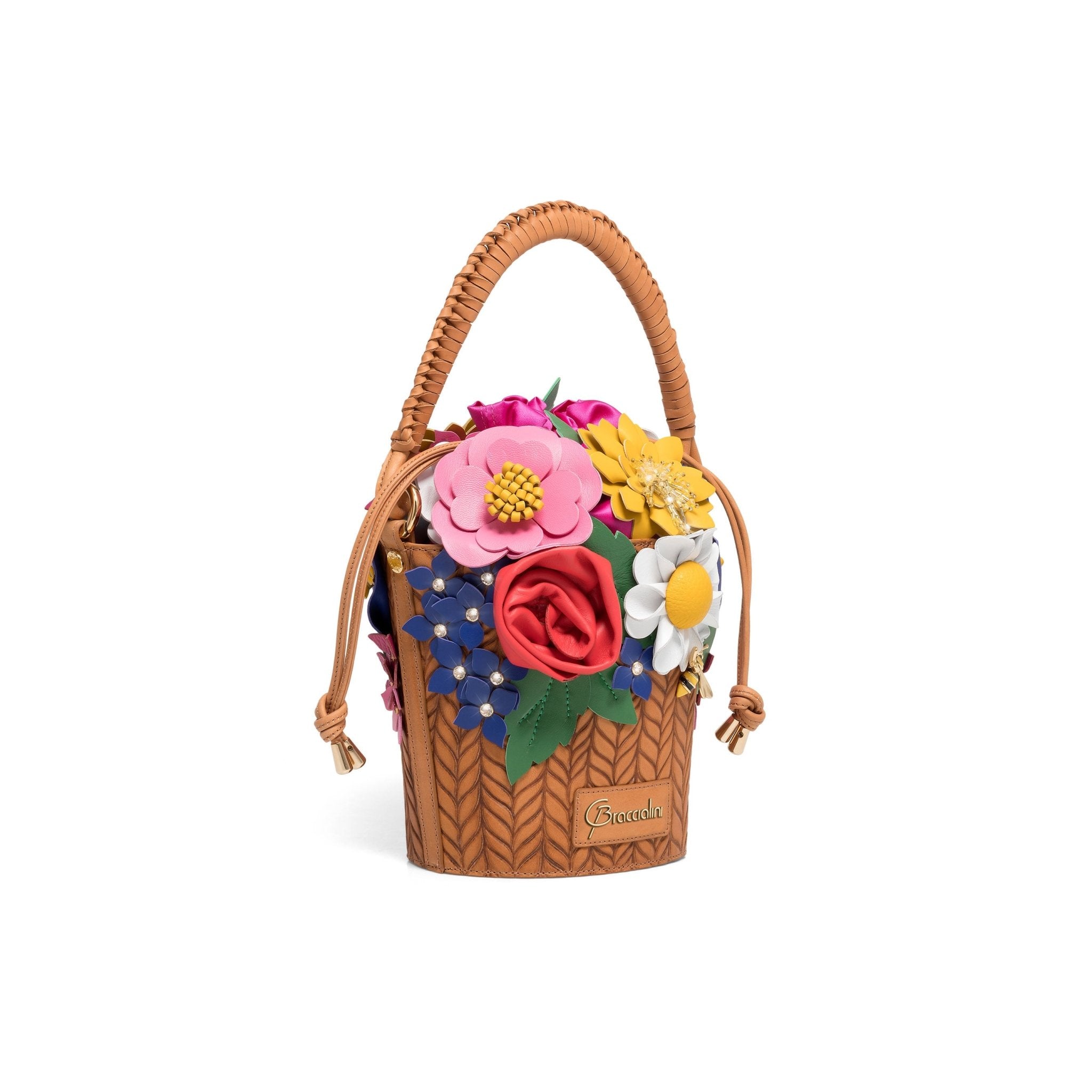 Borsa Temi - Cestino di Fiori – Regali e accessori, Braccialini Milano x Deluxy, vista 2