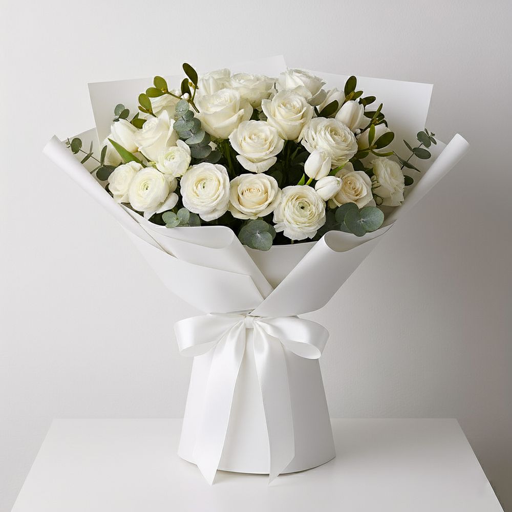 Bouquet Bianco Incanto - DELUXY