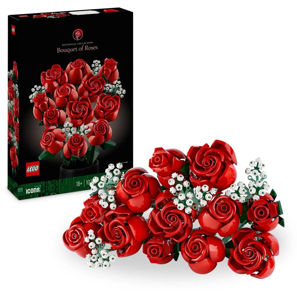 Bouquet di Rose - Lego Icons - DELUXY