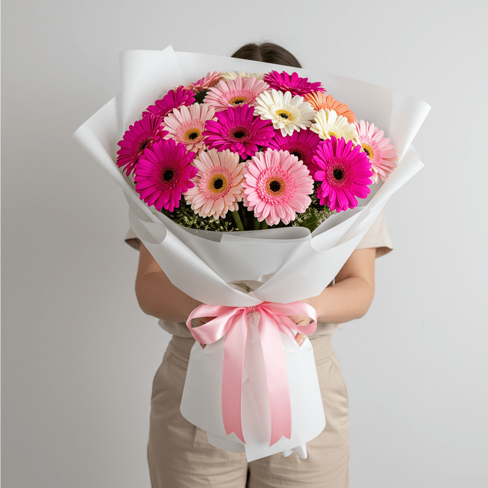 Bouquet Gerbere Colorate - DELUXY