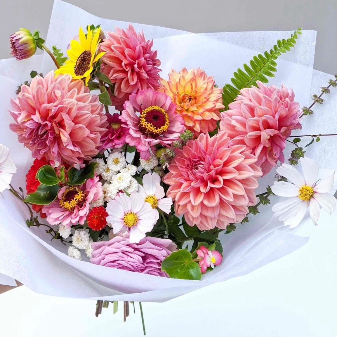 Bouquet mix fiori di Dalia - DELUXY