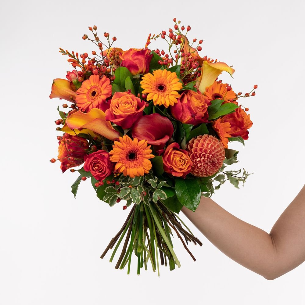 Bouquet Orange Elegance - DELUXY