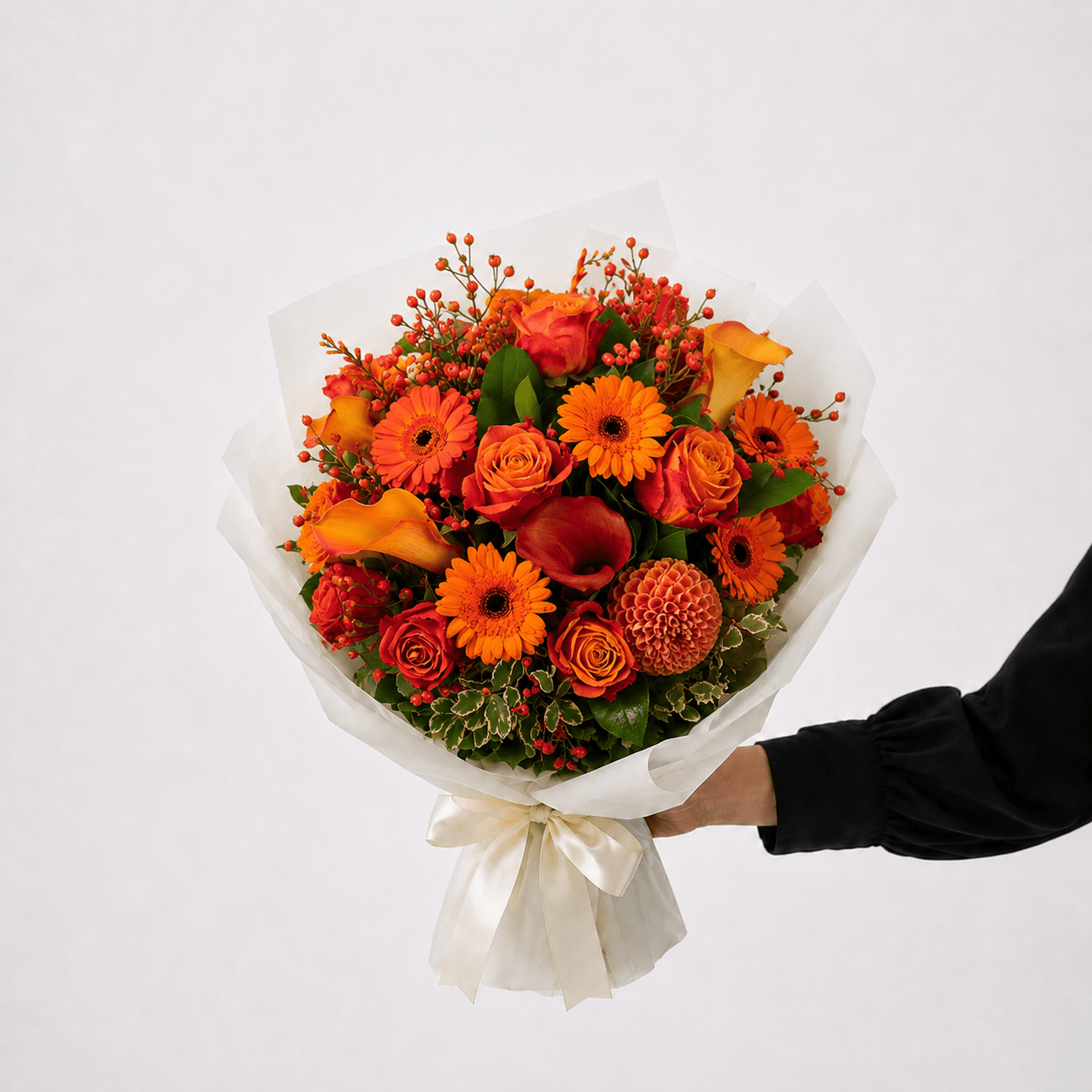 Bouquet Orange Elegance - DELUXY