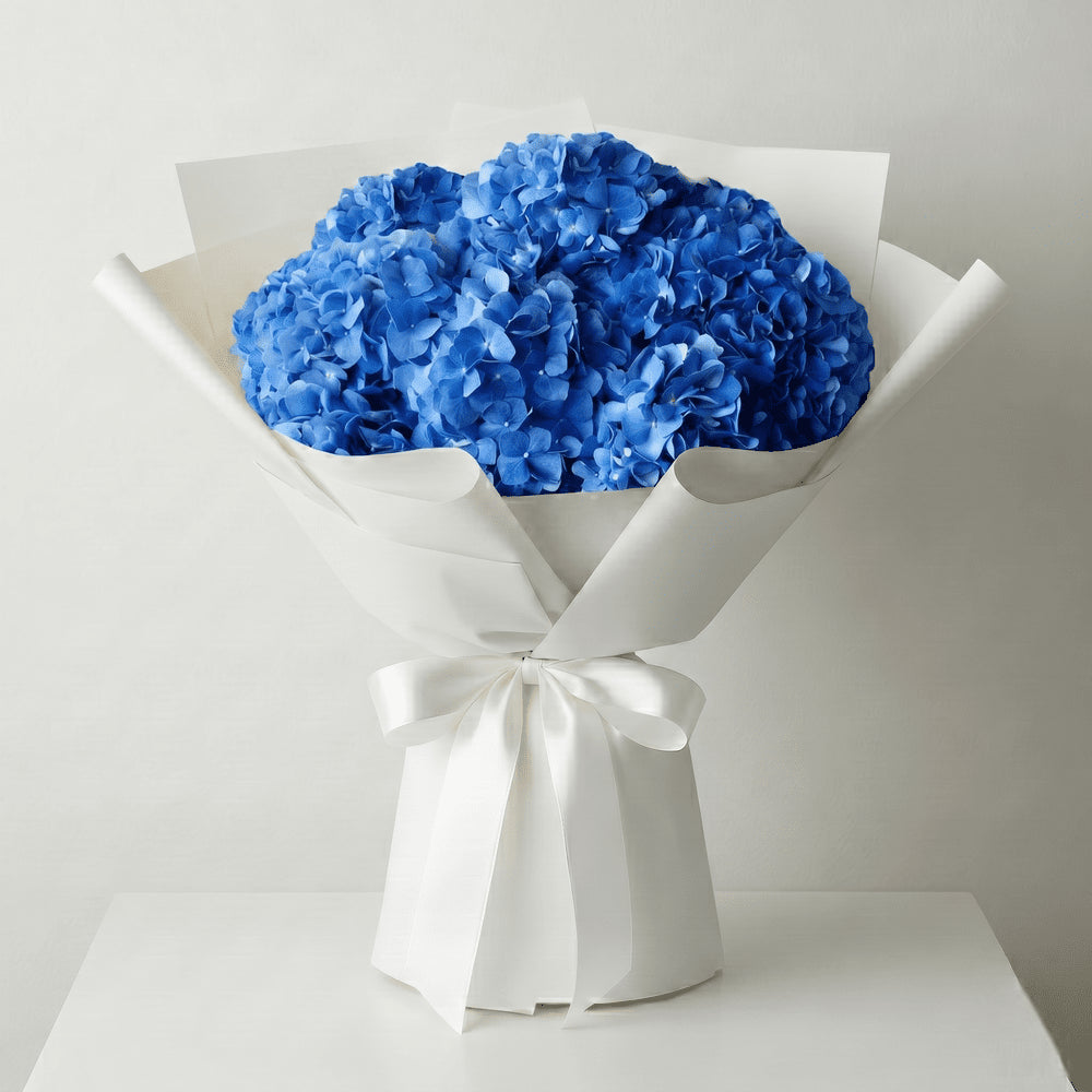 Bouquet Ortensie Blu - DELUXY