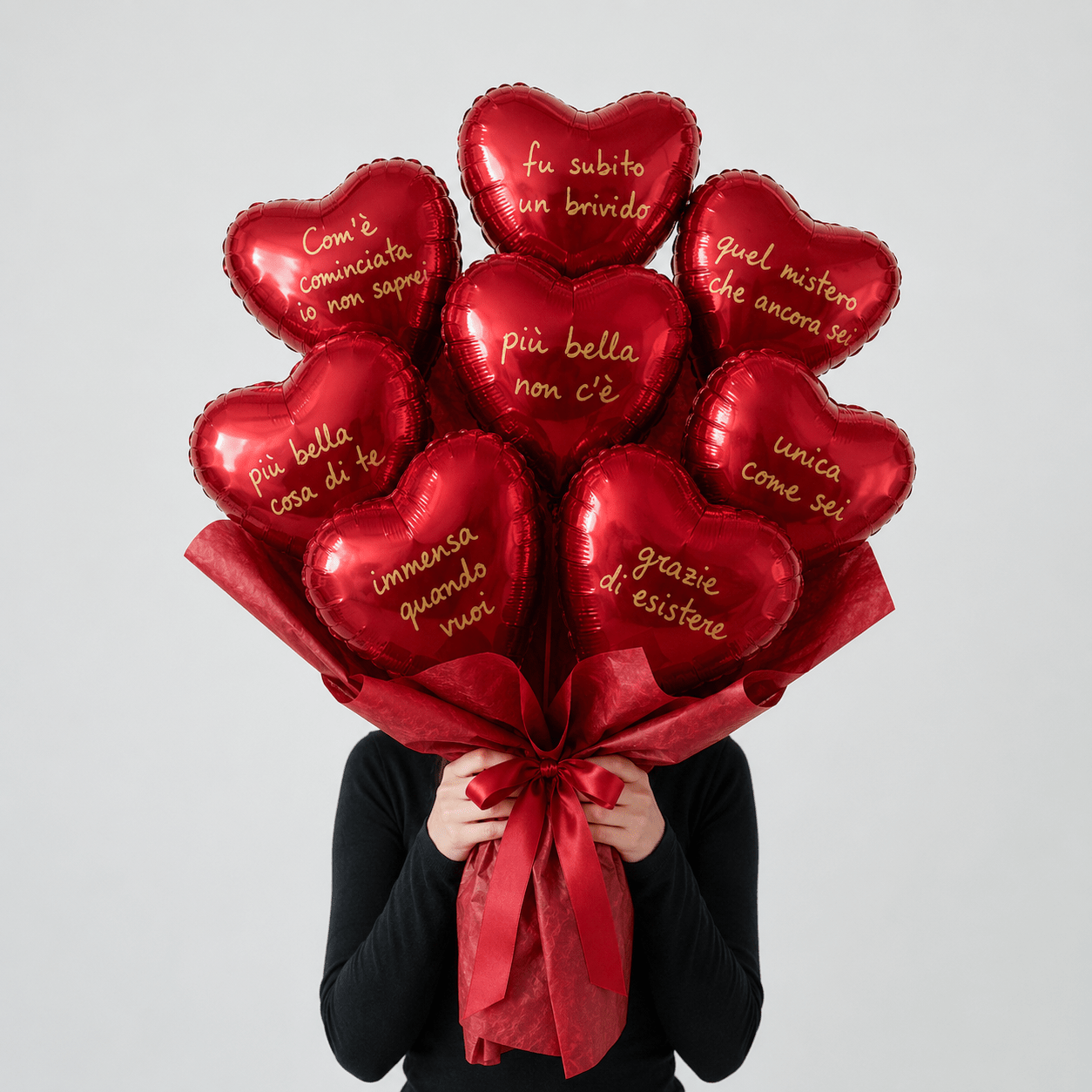 Bouquet Palloncini Romantico - DELUXY