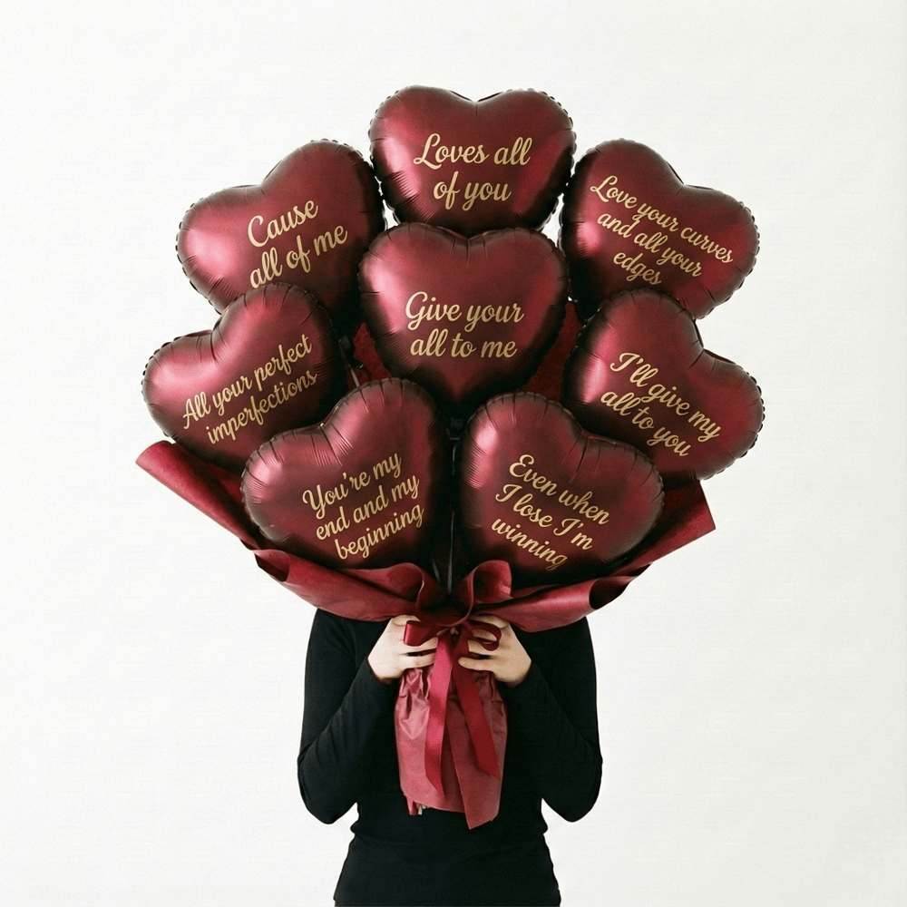 Bouquet Palloncini Romantico - DELUXY