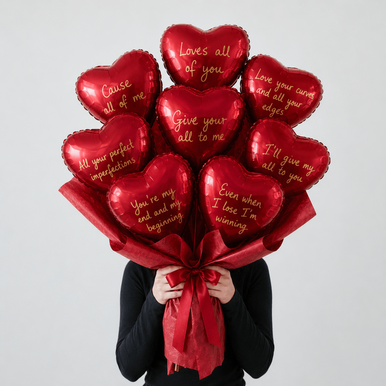 Bouquet Palloncini Romantico - DELUXY