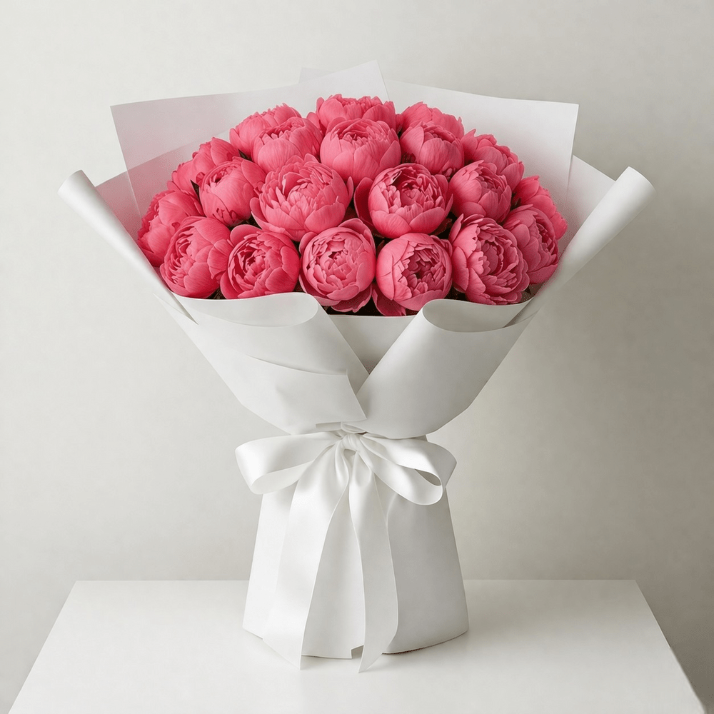 Bouquet Peonie Batticuore - DELUXY