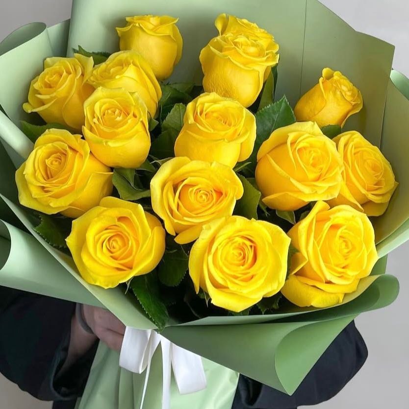 Bouquet Rose Gialle - DELUXY