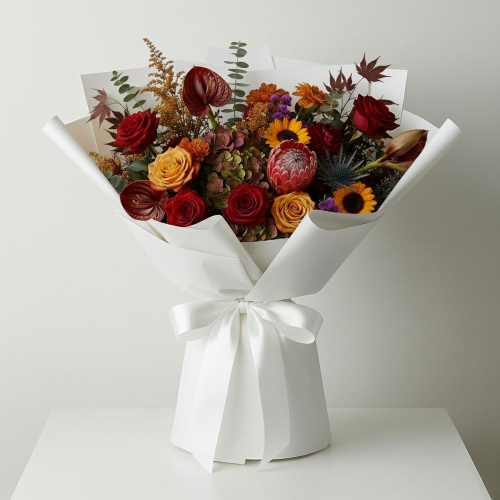 Bouquet Tramonto Autunnale – Fiori, Deluxy