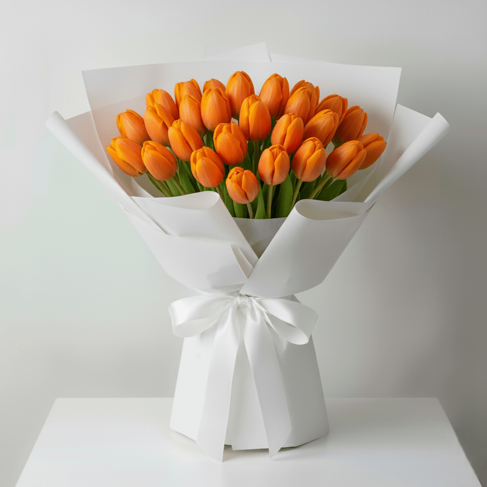 Bouquet Tulipani Arancioni - DELUXY