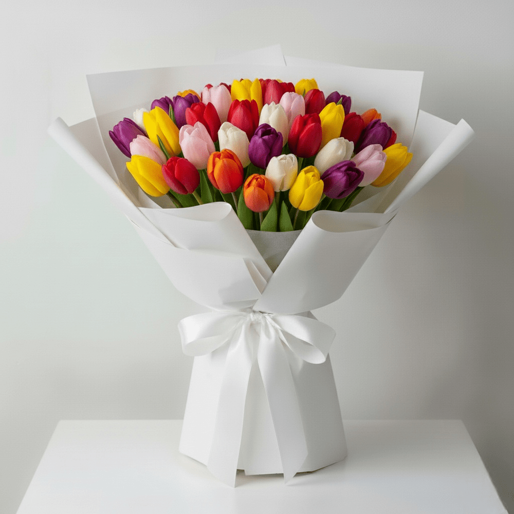 Bouquet Tulipani Colorati - DELUXY