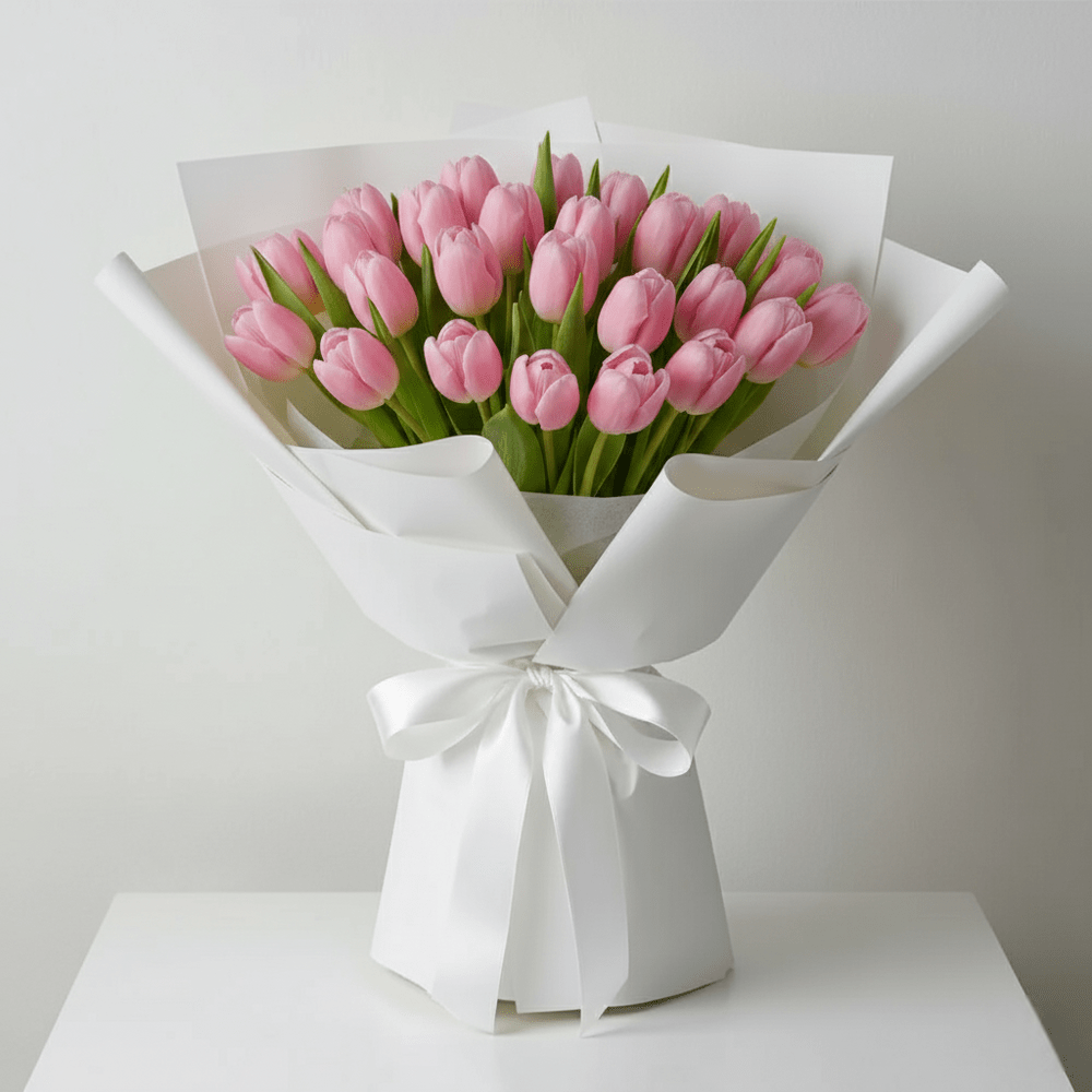 Bouquet Tulipani Rosa - DELUXY