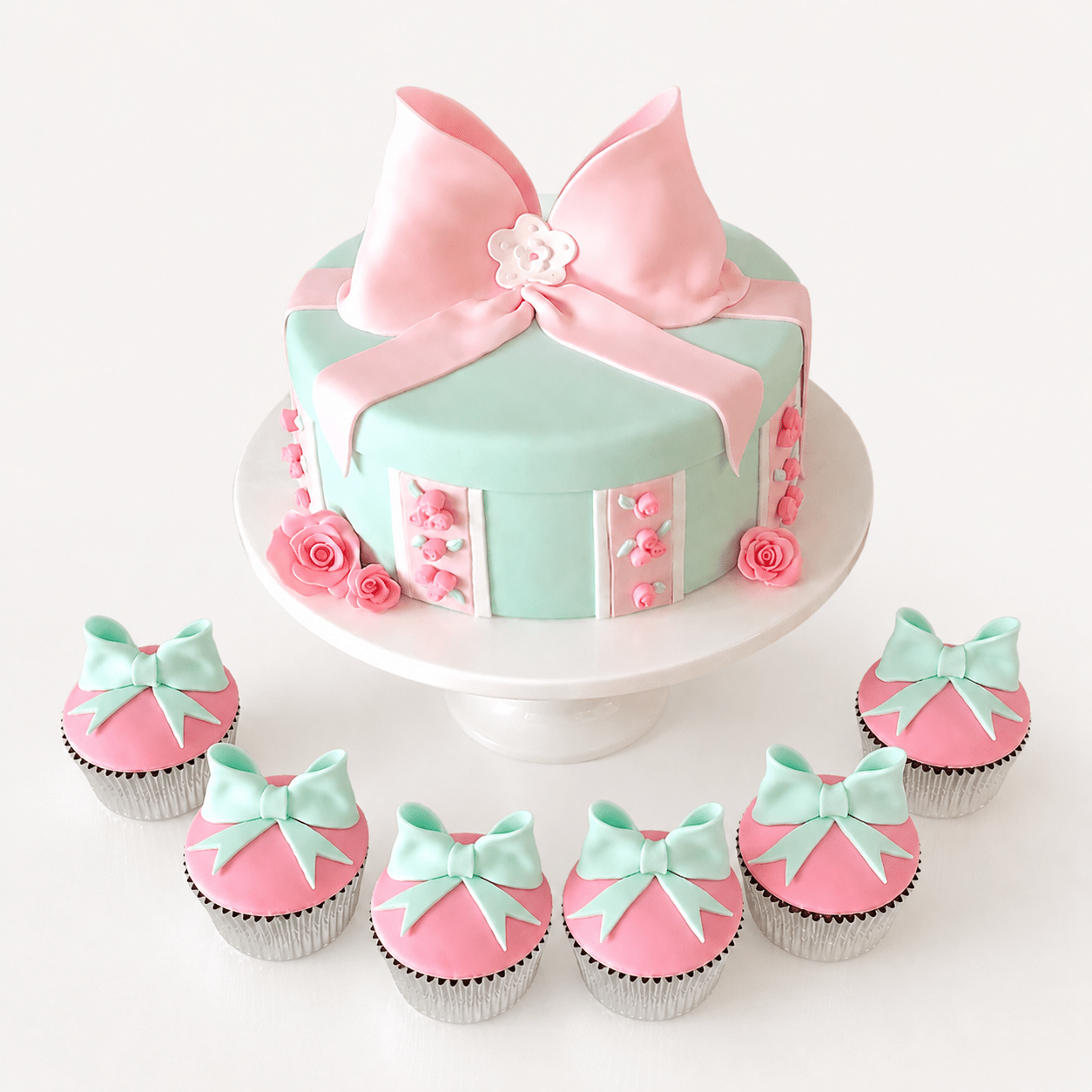Bow Cake e cupcake - DELUXY