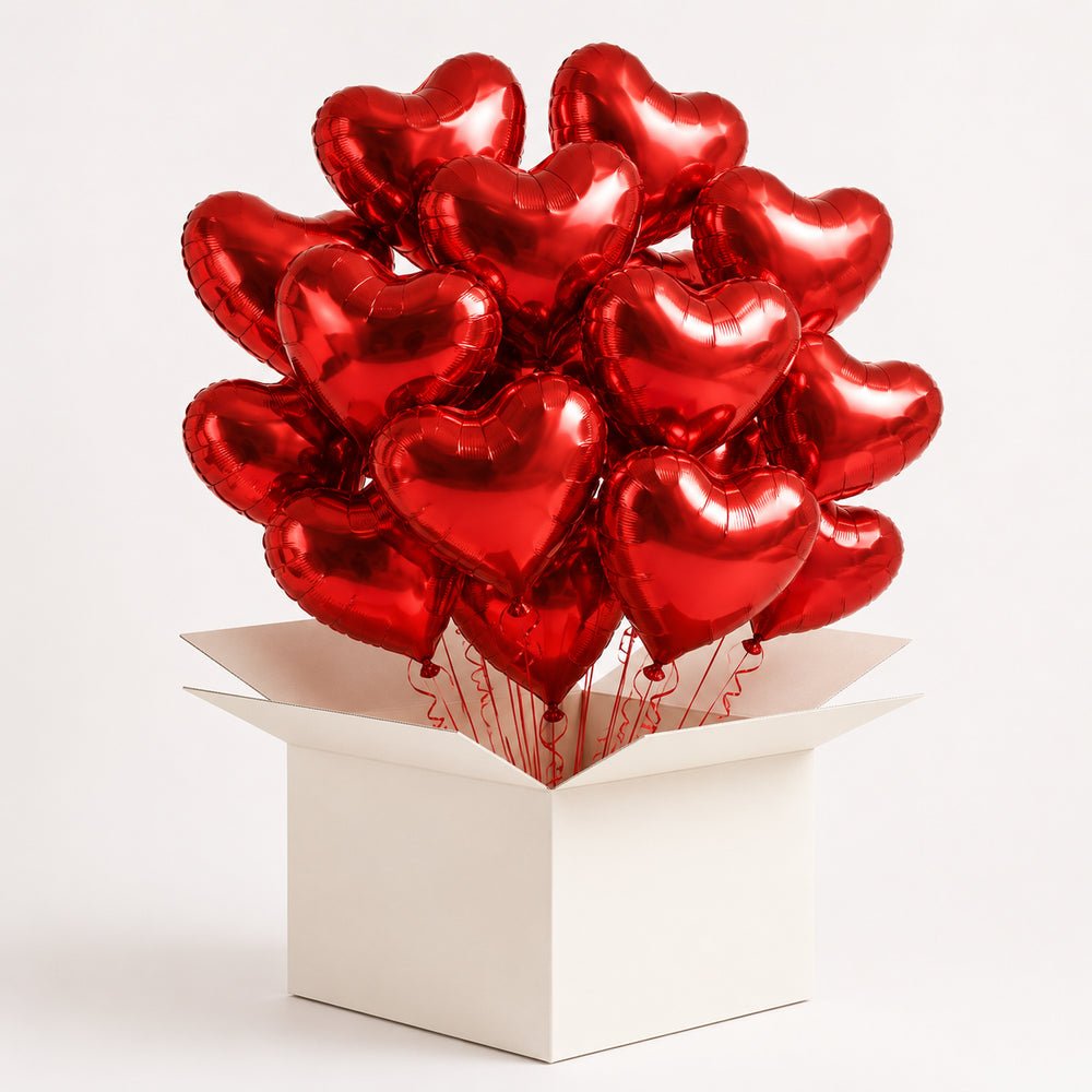 Box Sorpresa Palloncini Cuore - DELUXY
