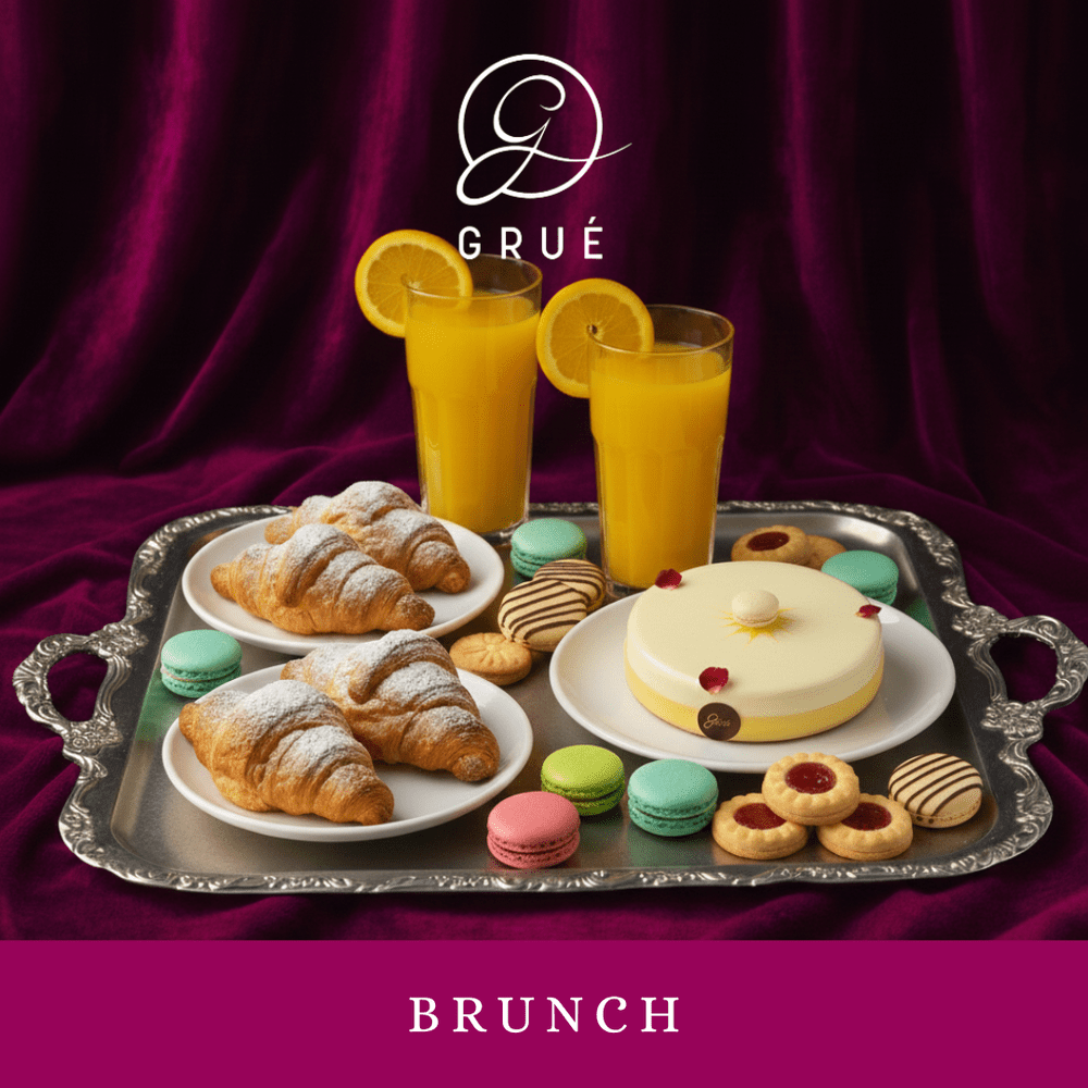 Brunch - Grué Roma (4 persone) – Gastronomia, Pasticceria Gruè x Deluxy