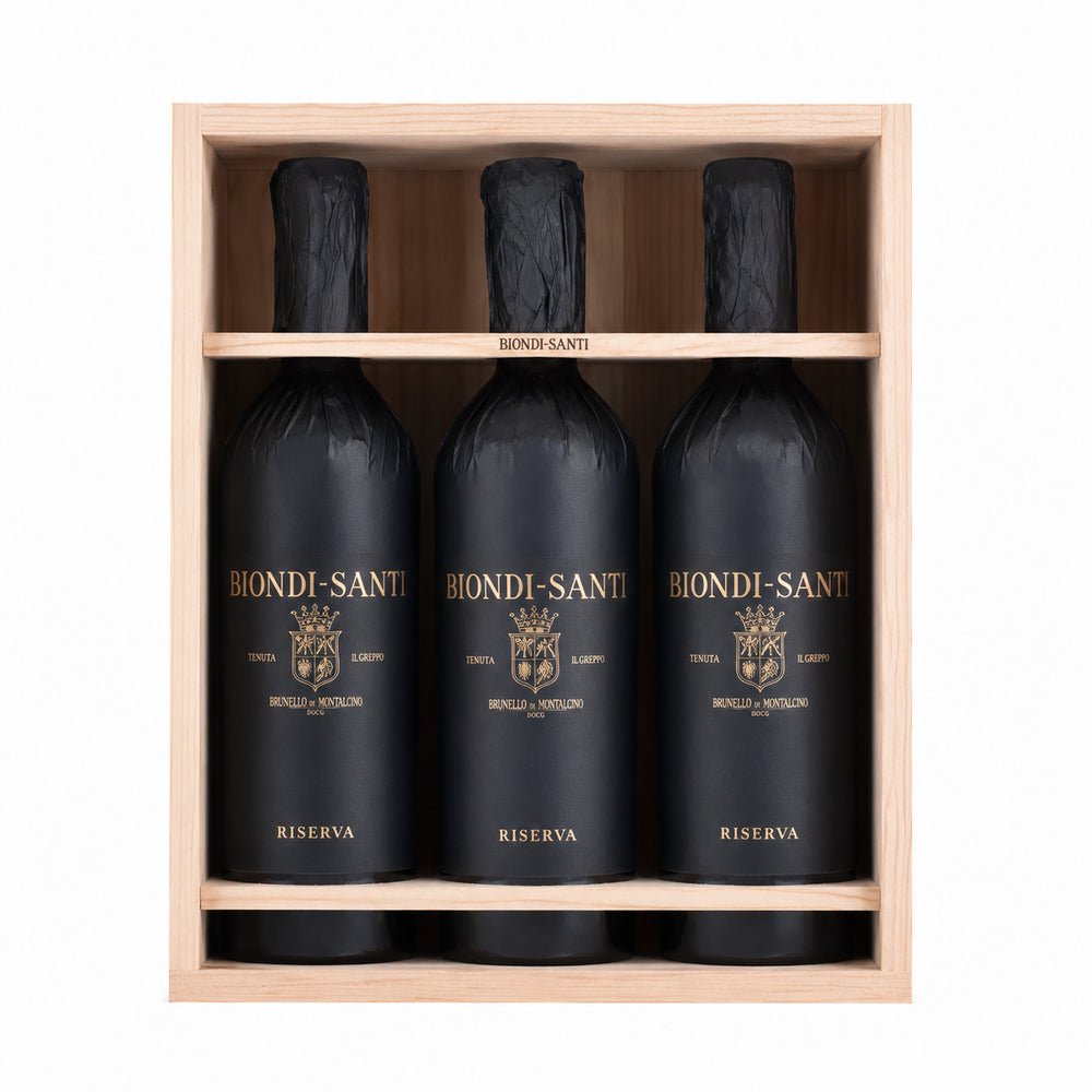 Brunello di Montalcino Tenuta Il Greppo Riserva, Biondi Santi - Cassa di Legno - DELUXY