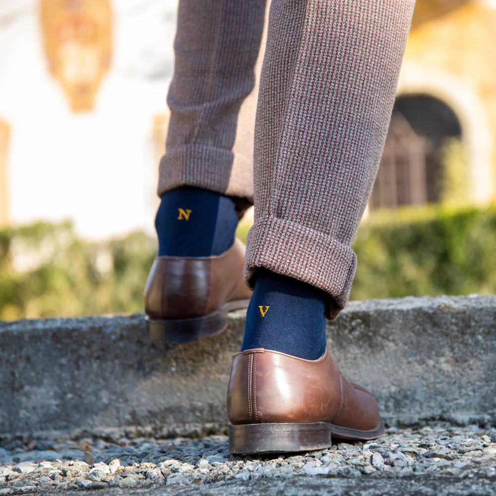 Calze Uomo Cashmere Merino Extrafine - DELUXY