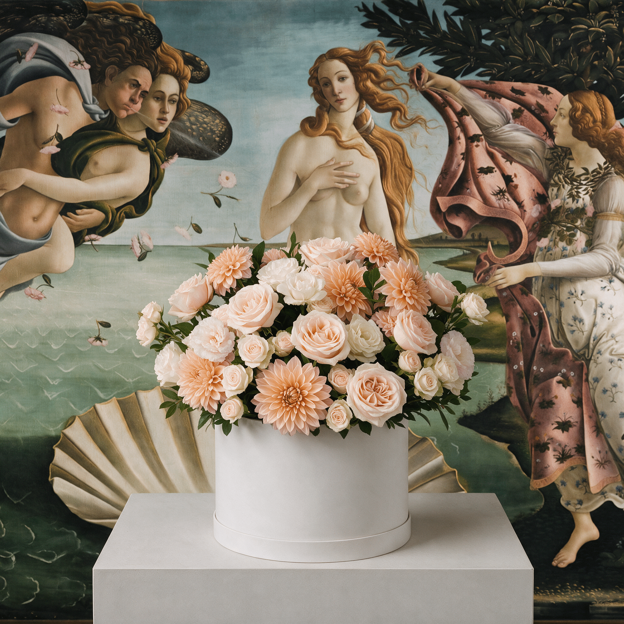 Cappelliera Botticelli- Nascita di Venere - DELUXY
