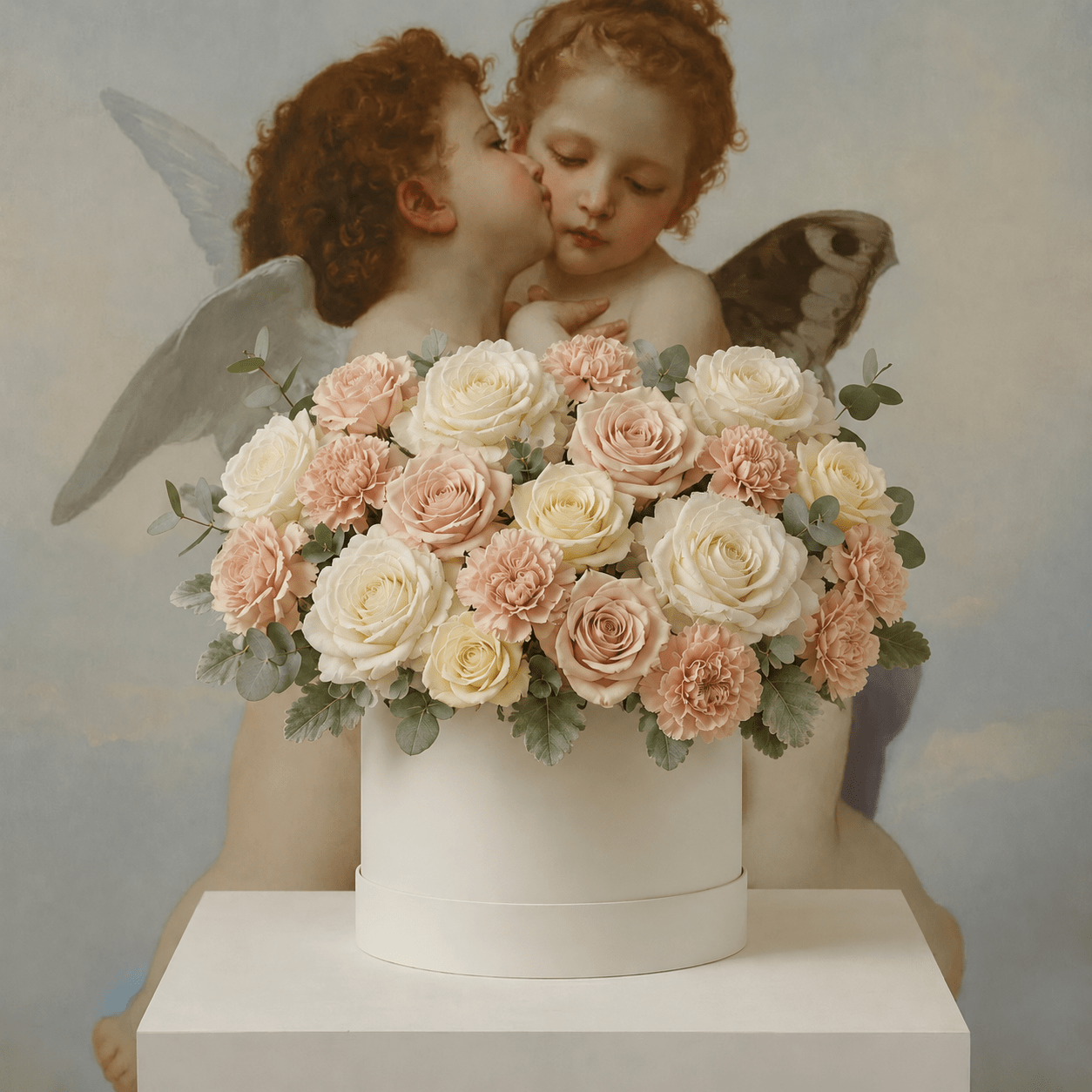 Cappelliera Bouguereau - Amore e Psiche - DELUXY