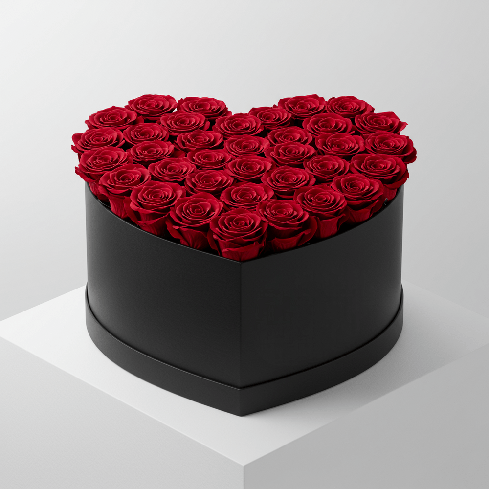 Cappelliera Cuore Rose Rosse – Fiori, Deluxy, vista 2